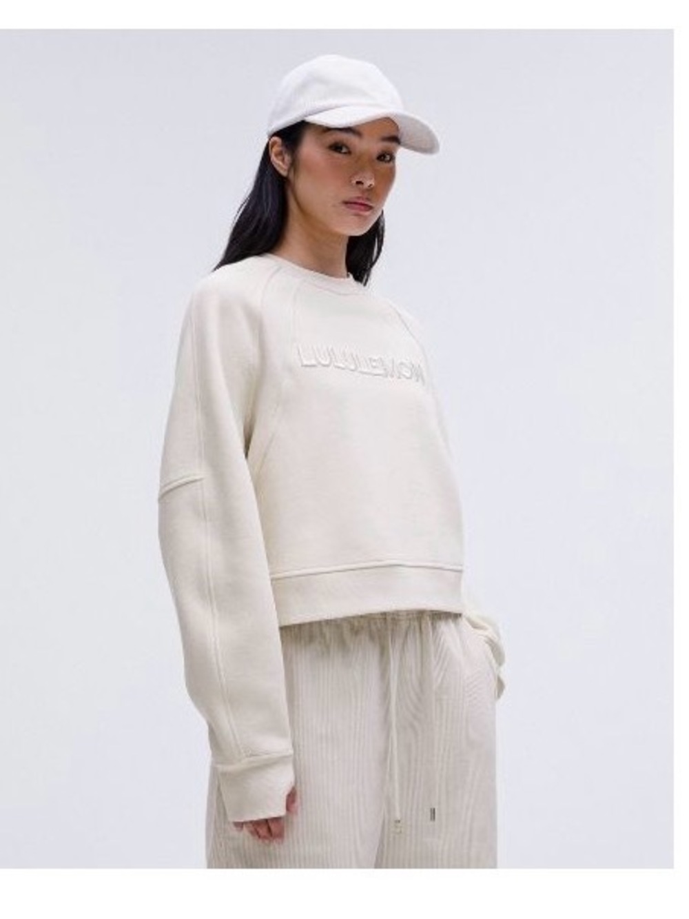 Lululemon Scuba Oversized Wordmark Pullover